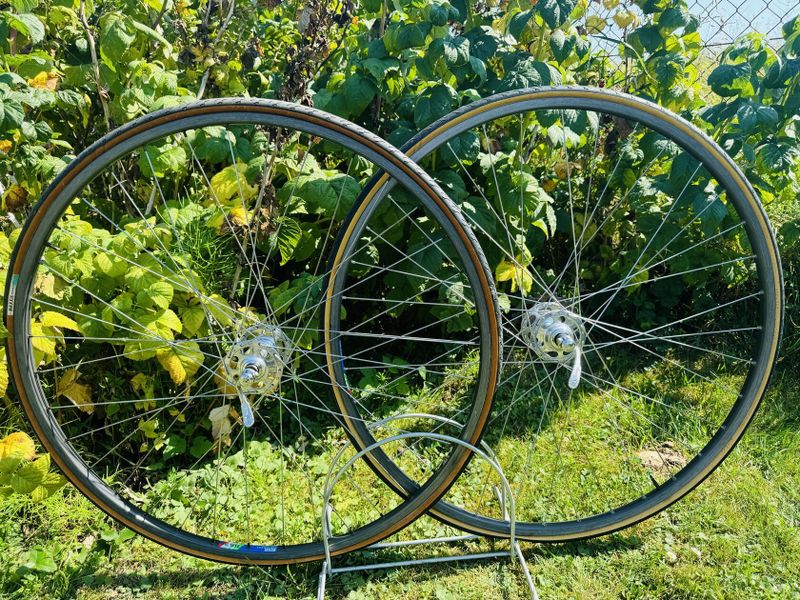 Zapletená kola Nisi/Campagnolo Record Vysoké náboje