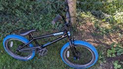 Dětské freestyle BMX kolo - STOLEN Agent 18" - Black