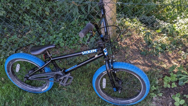 Dětské freestyle BMX kolo - STOLEN Agent 18" - Black