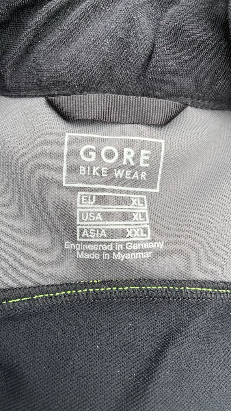 Bunda Gore Bike Wear Phantom Windstopper Zip-Off, černo/neonově žlutá, vel.XL