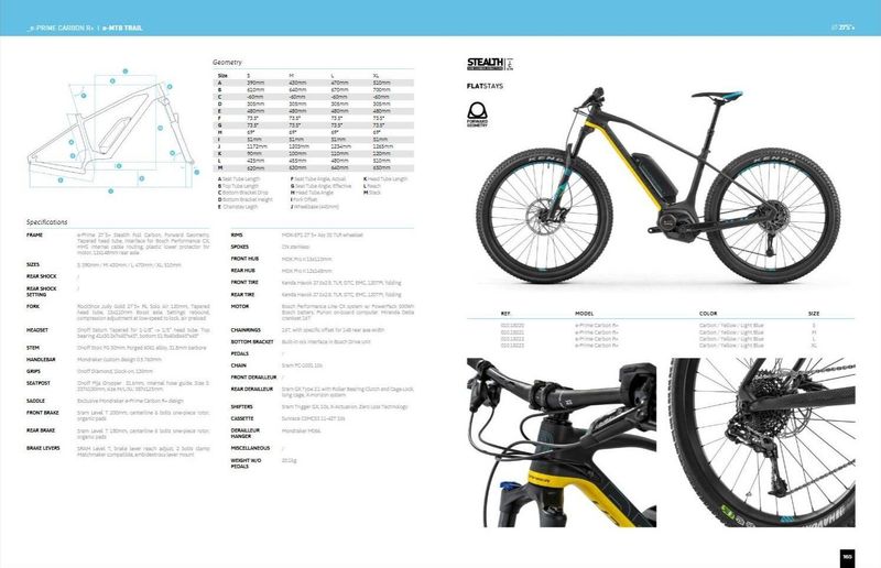 karbonový E-MTB Mondraker E-Prime Carbon R+ vel. L Bosch Performance Line CX 500