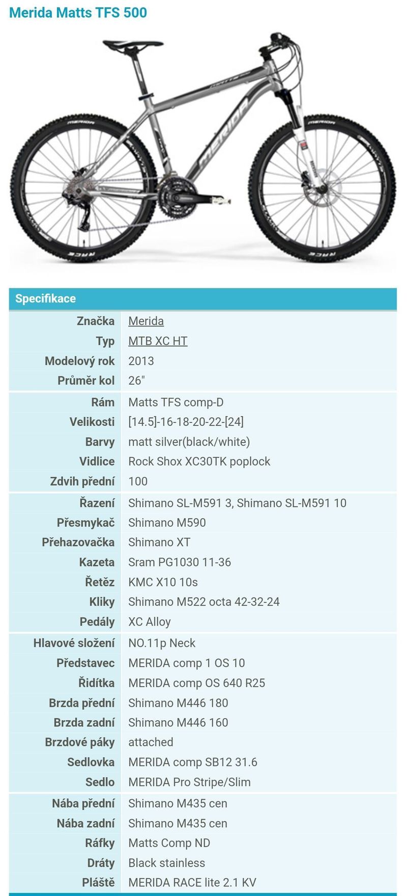 Merida Matts TFS 500