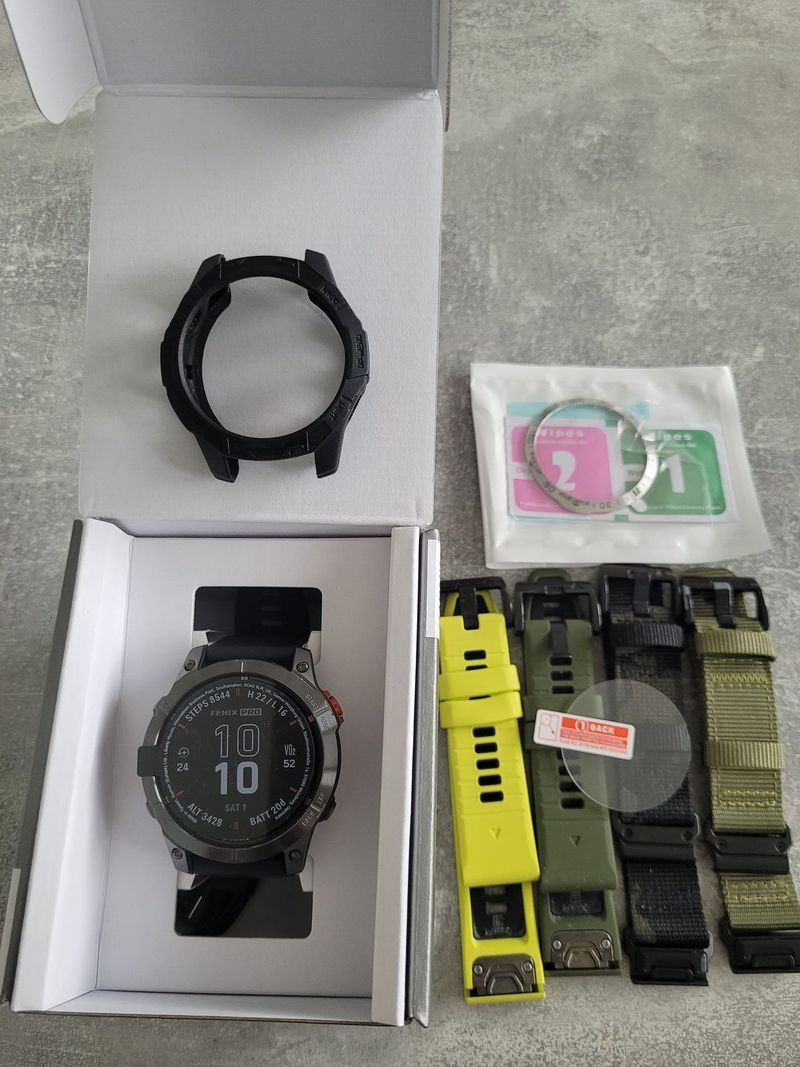 Garmin fenix 7 pro solar glass