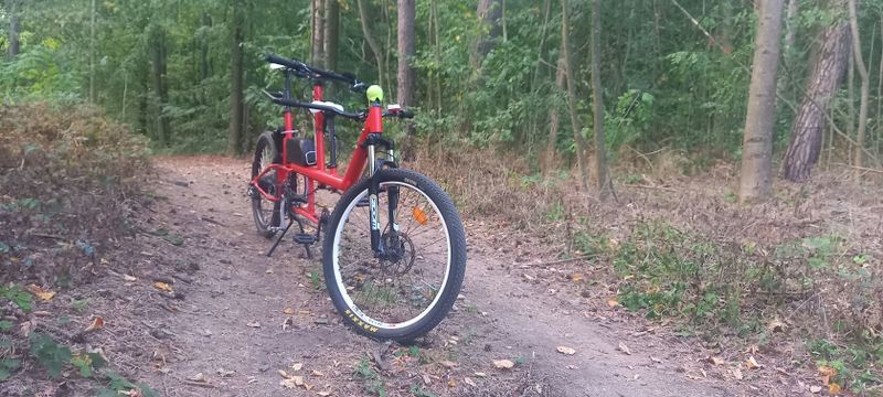 Dvojkolo Elektrické Dětské | Tandem pro dospělého s dítětem v provedení: Expediční MTB