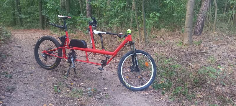 Dvojkolo Elektrické Dětské | Tandem pro dospělého s dítětem v provedení: Expediční MTB