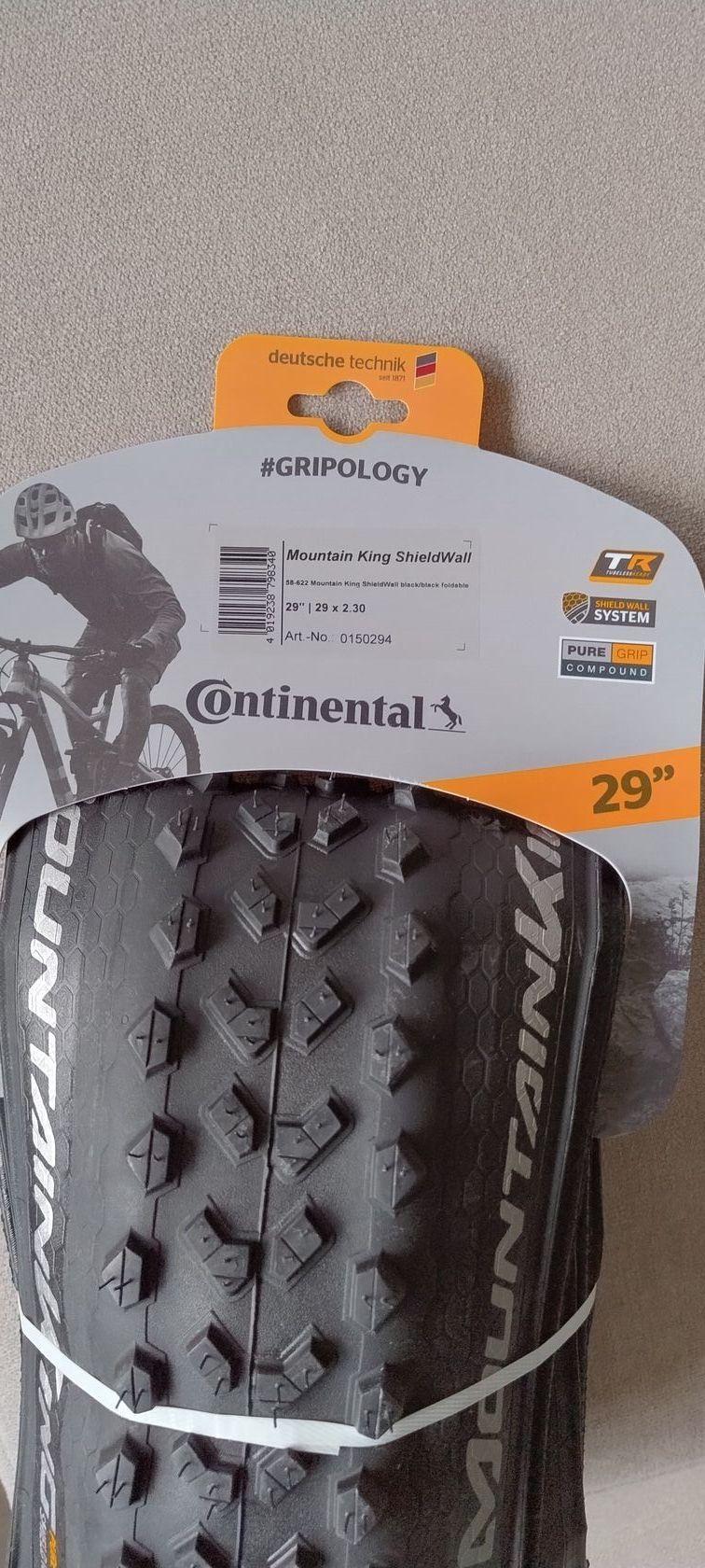 kevlarové pláště Continental Mountain King 29x2,3 Tubeless Ready 