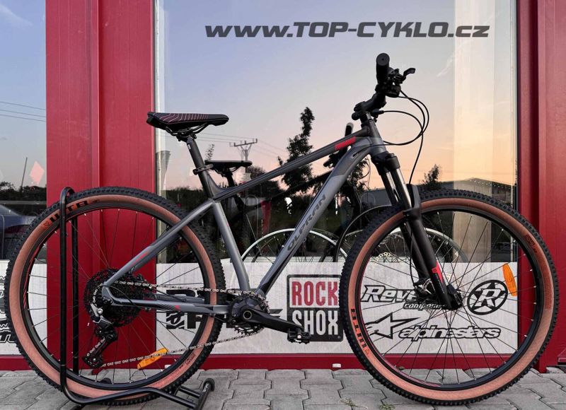 Horské kolo THANOS 29" šedá, M,L , Rock Shox RECON SILVER, 100mm, DEORE SL-M6100-12