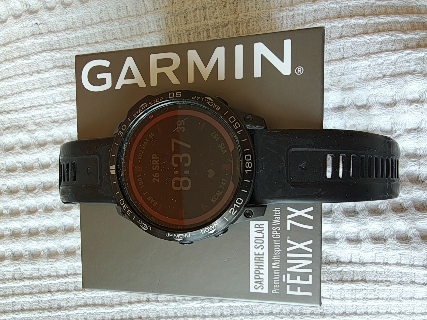 Garmin Fenix 7x Sapphire Solar