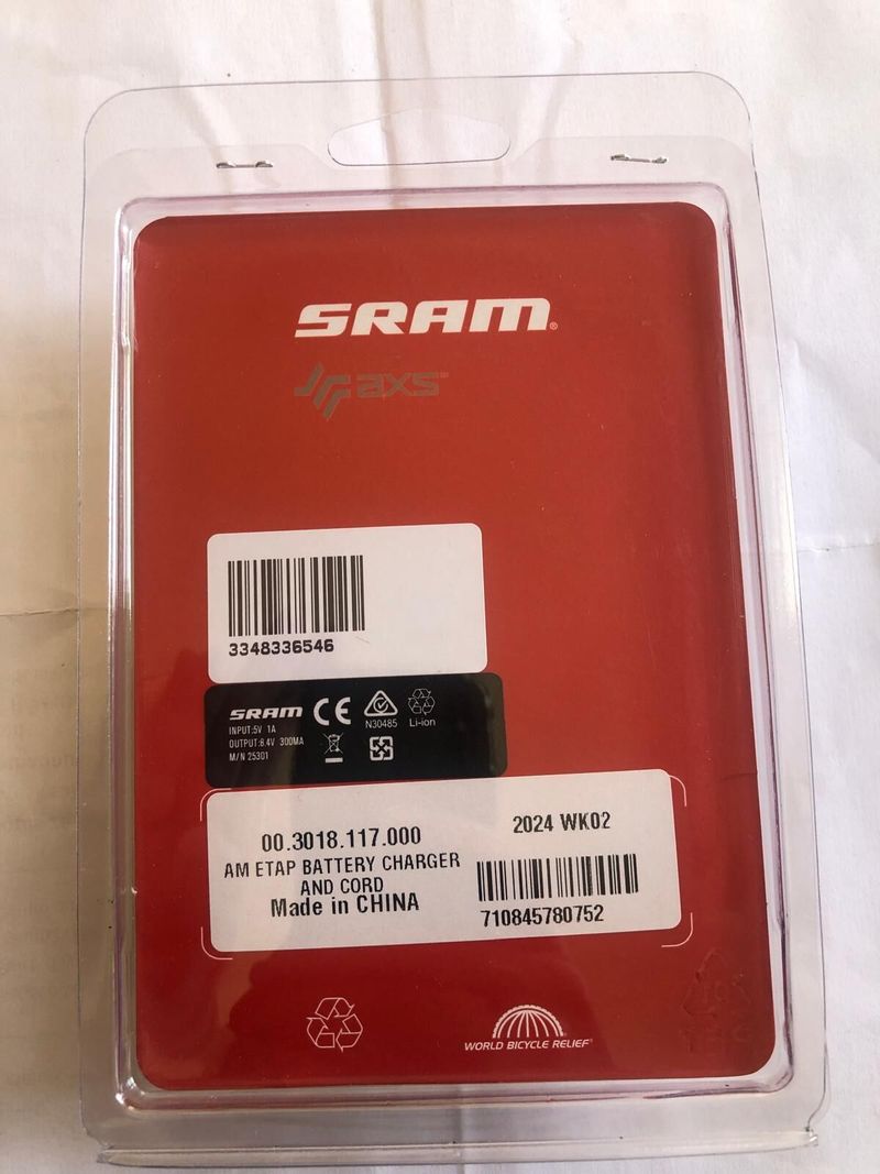 Original SRAM AXS eTap charger and cord