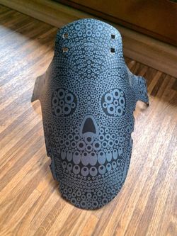 Přední blatník (mudguard) Riesel Schlamm:PE, Los Muertos