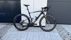 Cannondale Topstone Carbon 4 - gravel + silniční karbon ráfky i pneu v ceně, jako nový