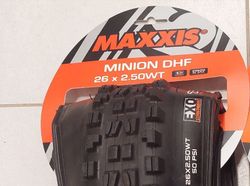 MAXXIS Minion DHF EXO TR kevlar 26x2.5" WT kevlar