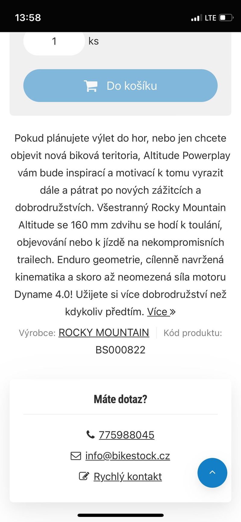 Elektrokolo Rocky Mountain