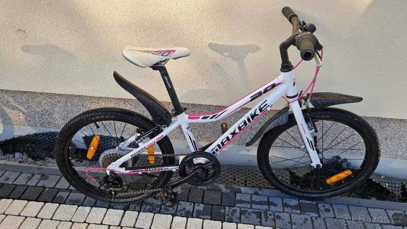 Dětské kolo Maxbike, velikost 20, 6-9let dívčí