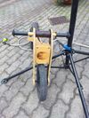 TryBike Dřevěné odrážedlo / tříkolka 4v1 hnědá