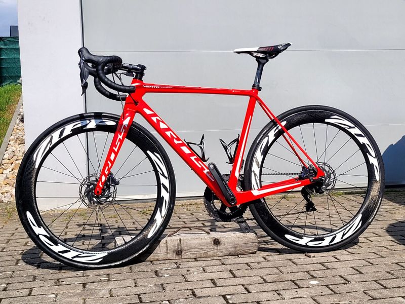 Kross Vento Team Edition 2021, Ultegra Di2 2x11, Zipp 404 Firecrest, 54cm