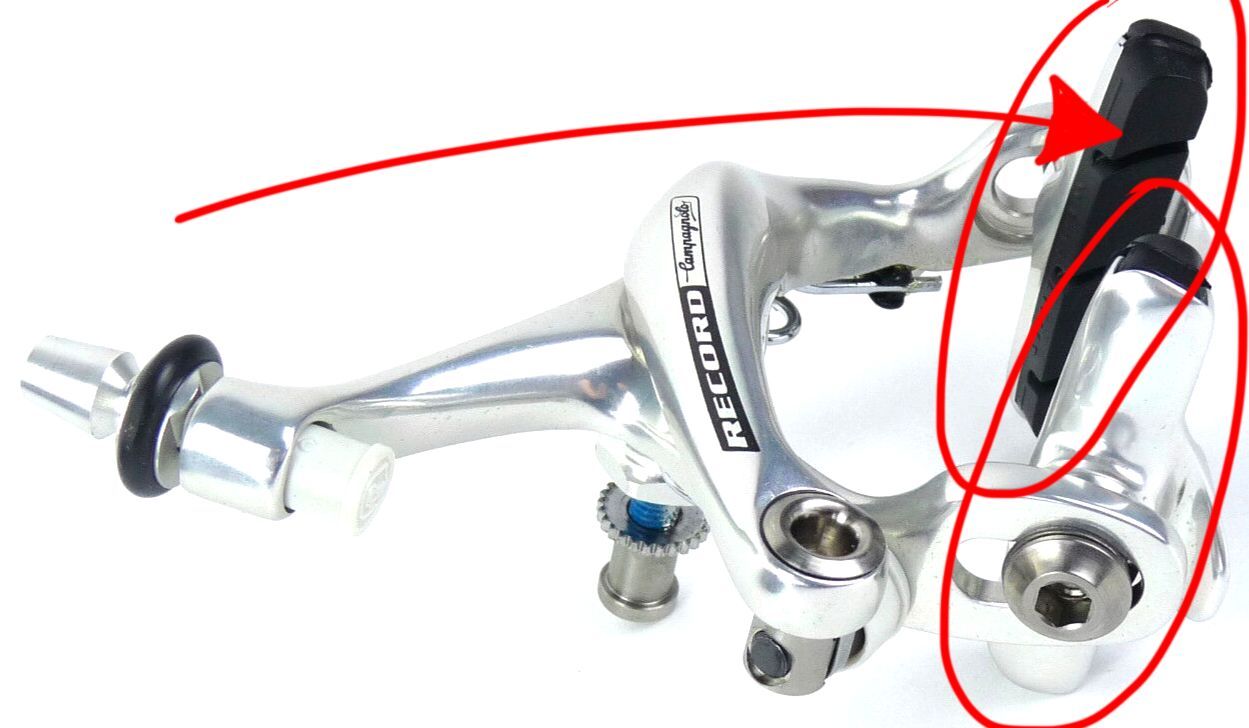 Koupím brzdové botky Campagnolo