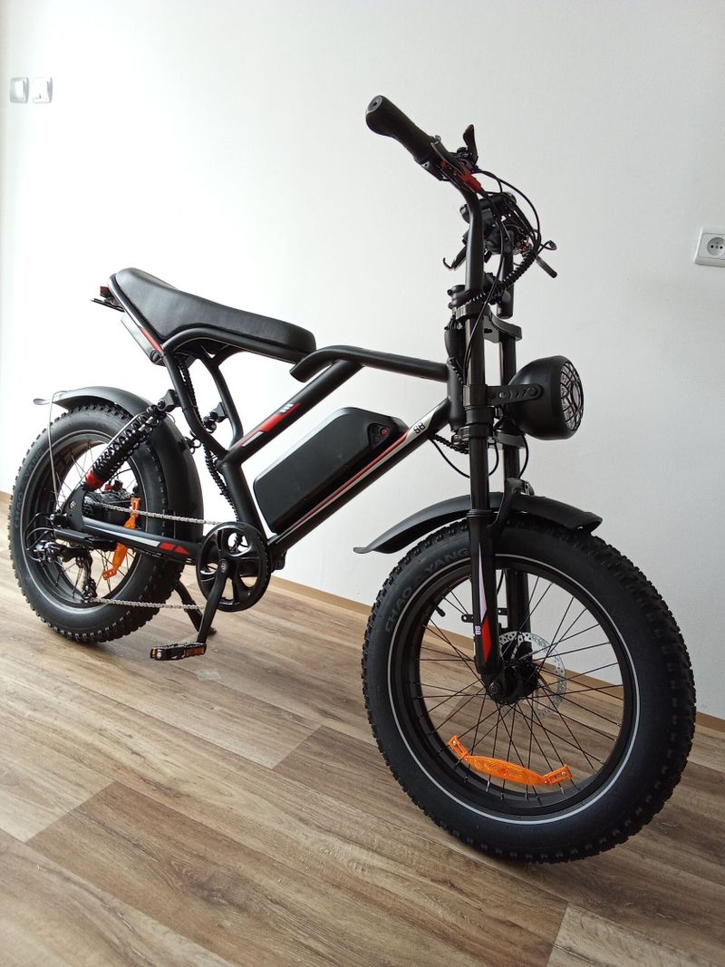 CELOODPRUŽENÉ FATBIKE ELEKTROKOLO S8, RYCHLONABÍJENÍ, 1000 W, 840 WH, PŘÍSLUŠENSTVÍ, ZÁRUKA