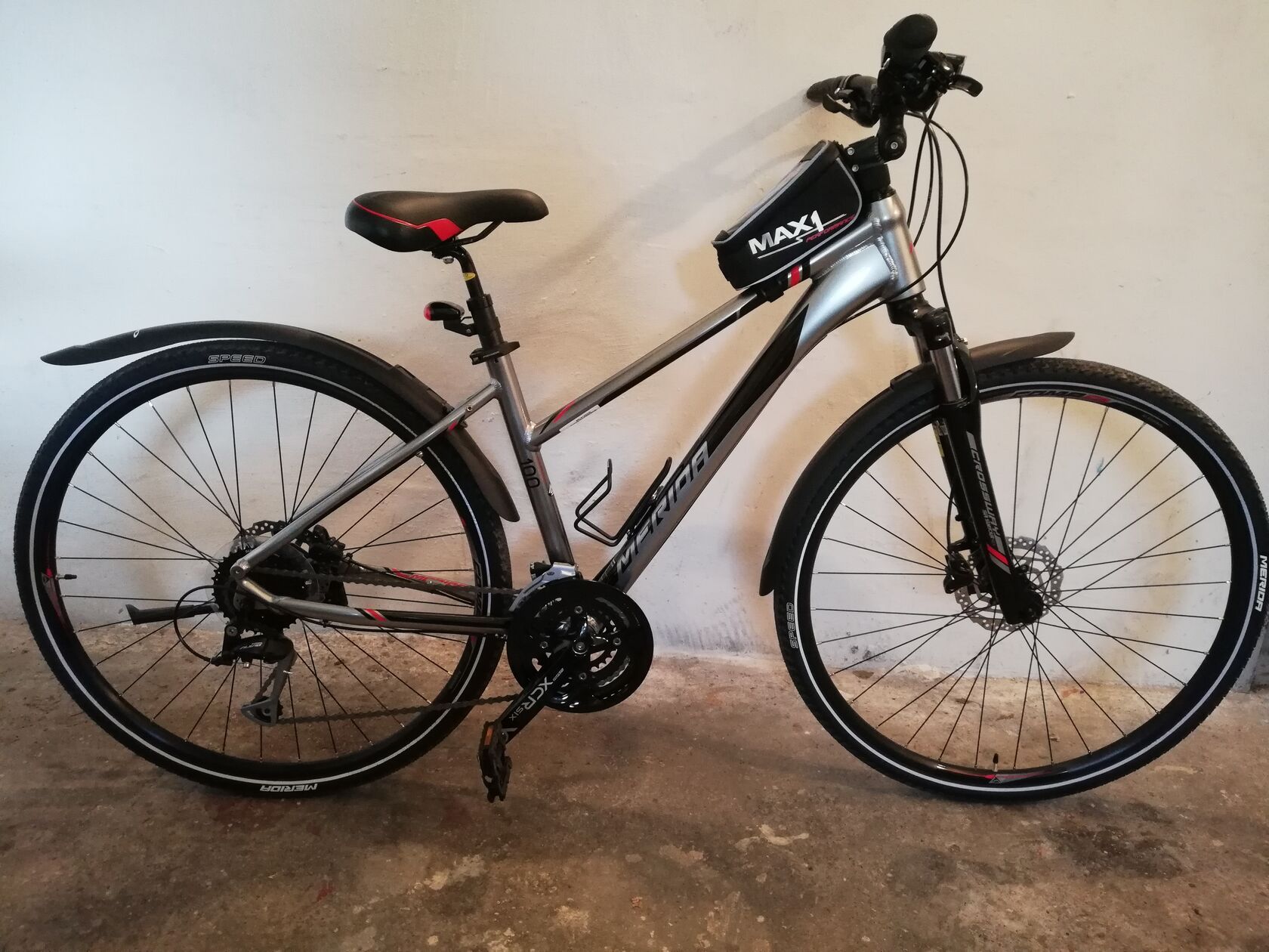 PRODÁM DÁMSKÉ KOLO MERIDA CROSSWAY 100 L XS