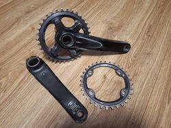 Kliky Shimano XT 1x11 FC-M8000 + převodníky