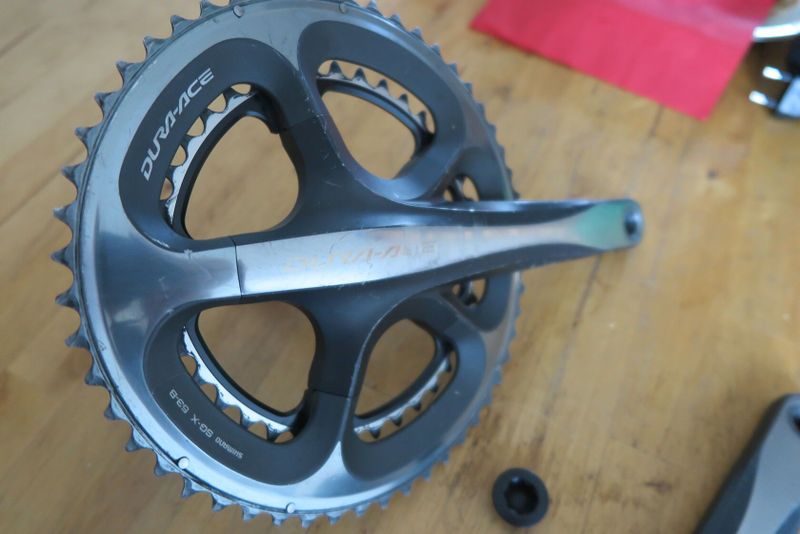 Použité kliky Dura Ace 7900 - 53/39 - 175mm