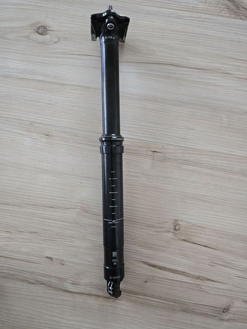 Teleskopická sedlovka SYNCROS Duncan Dropper 2.0, zdvih 125 mm, 31,6 x 403mm