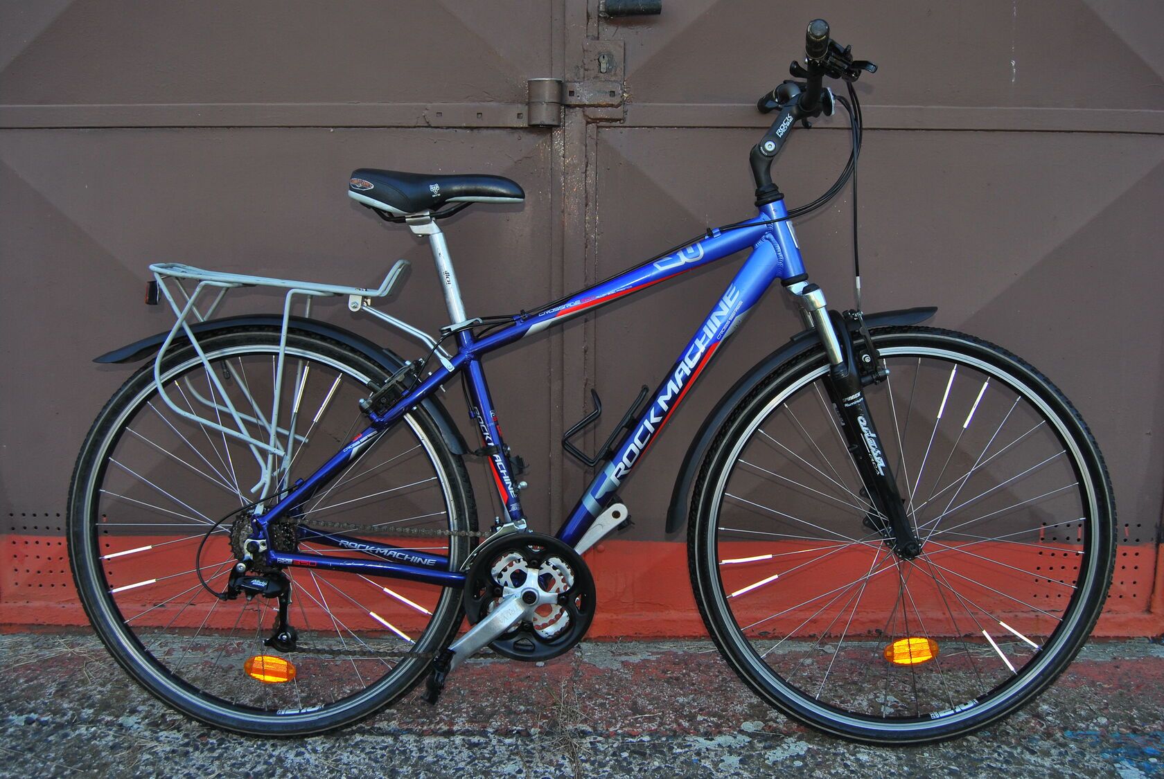 17" Trekové kolo RockMachine Crossride 350