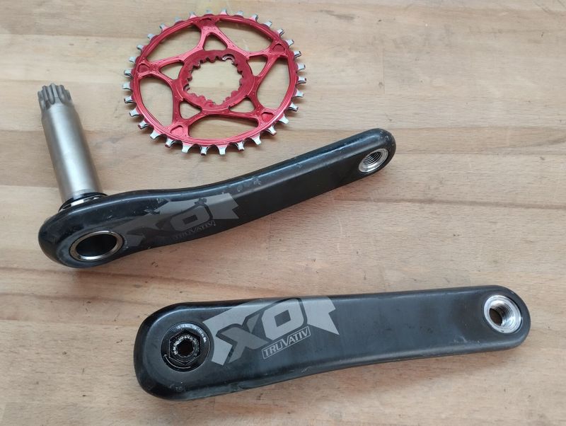 Karbonové kliky Sram X0 175mm GXP 1x11 