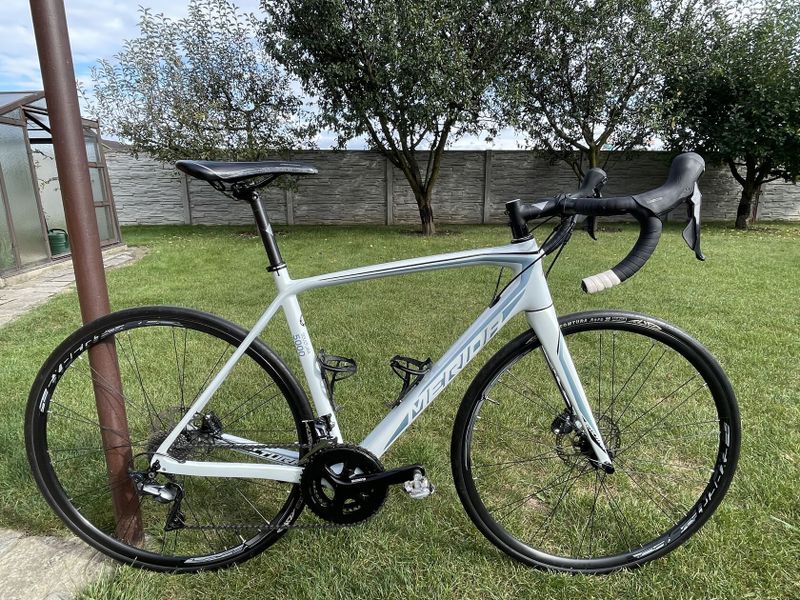 MERIDA Scultura Disc 5000 pearl white (silver blue/black)