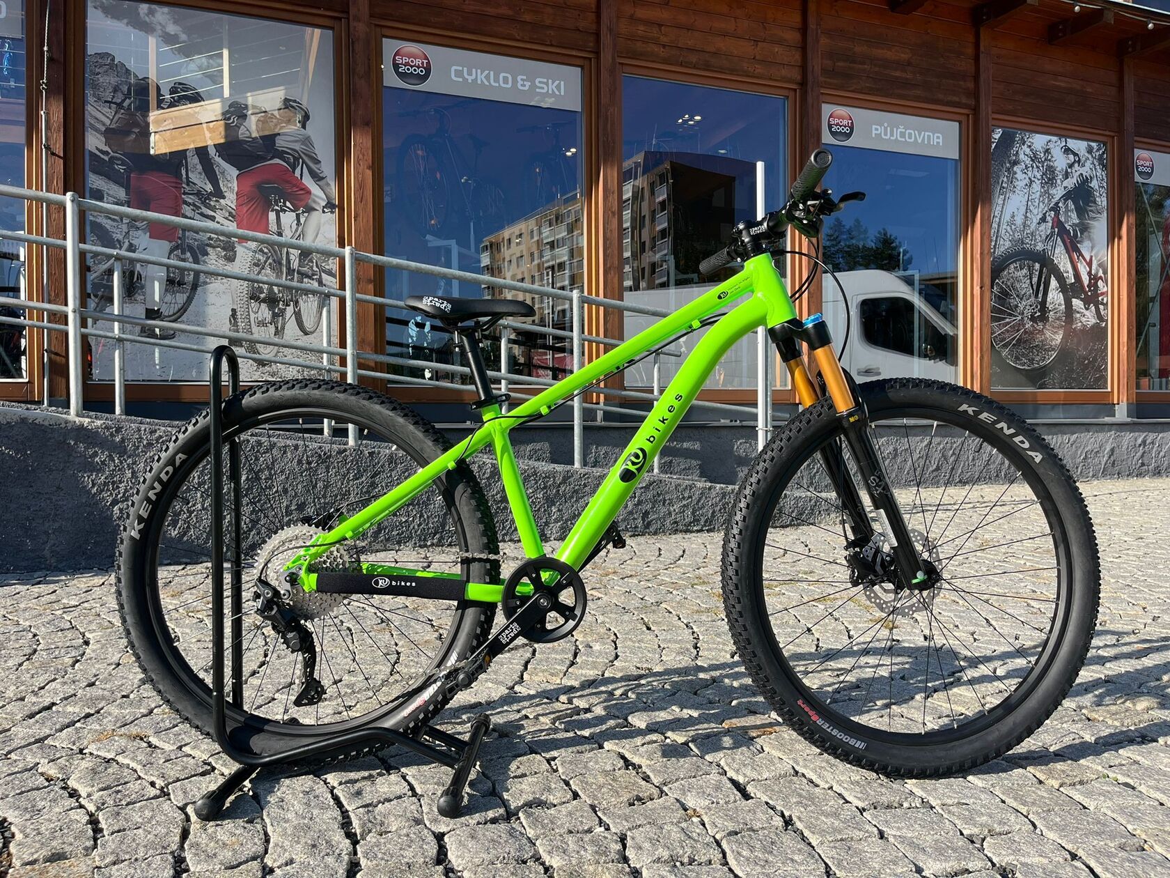 KUbikes 26 MTB Disc Zelená