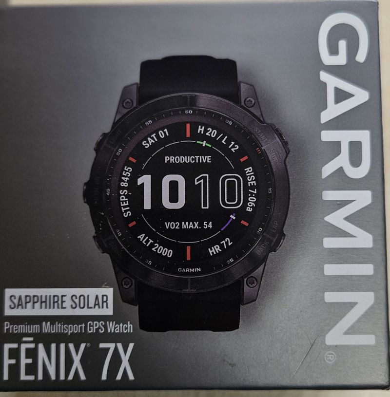 Garmin fenix 7x sapphire solar