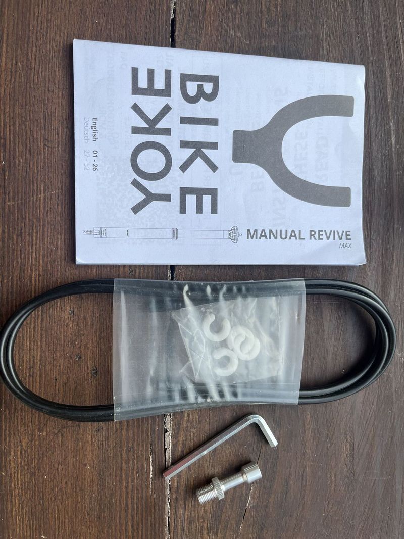 BikeYoke Revive Max teleskopická sedlovka 185 mm/ 34,9 mm/ 485 mm