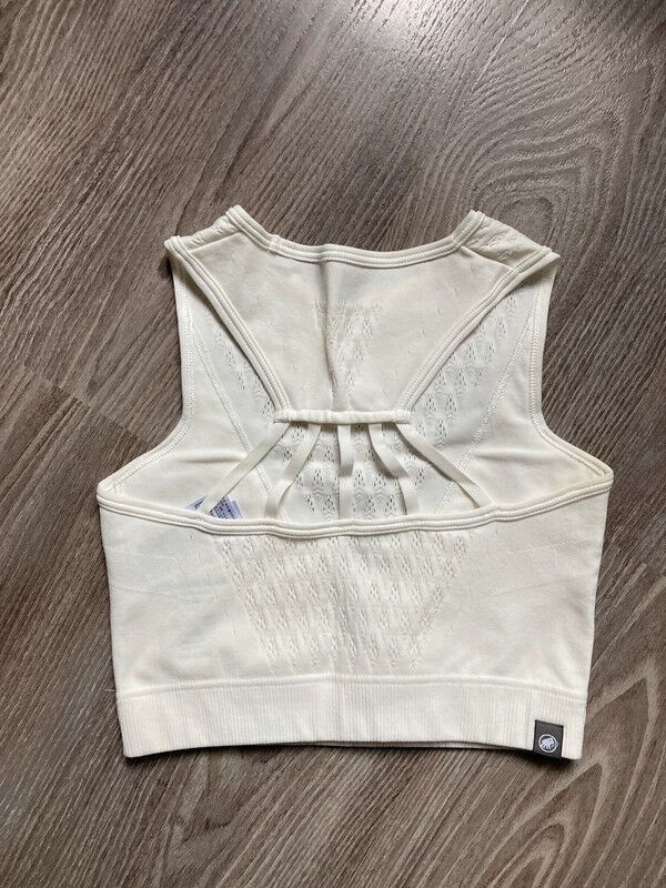 Mammut Aelectra bra podprsenka white / crop top