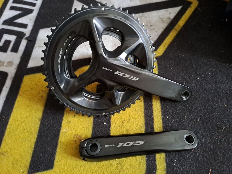 Nové kliky Shimano 105 52-36, 175mm