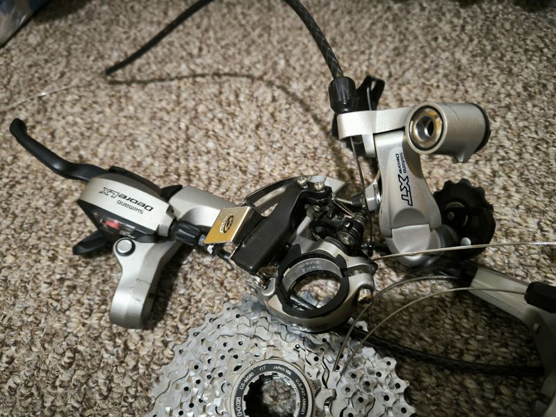 Shimano LX/XT 3x9 sada