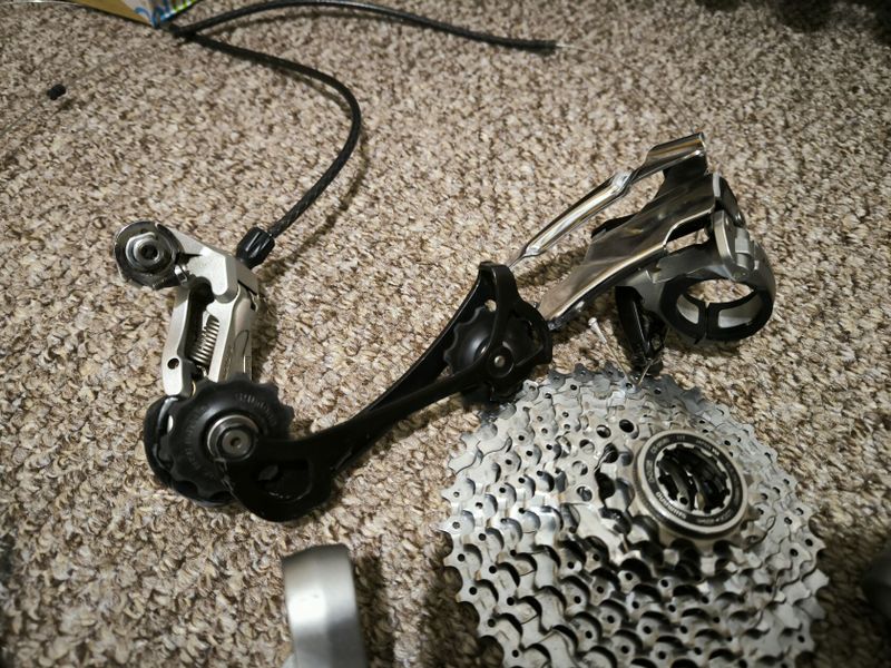 Shimano LX/XT 3x9 sada