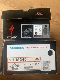 Prodám tretry na MTB Specialized Comp a Shimano SH-M240