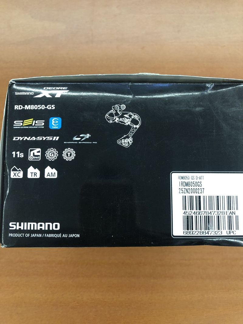 Nová přehazovačka Shimano XT Di2 RD-M8050 GS