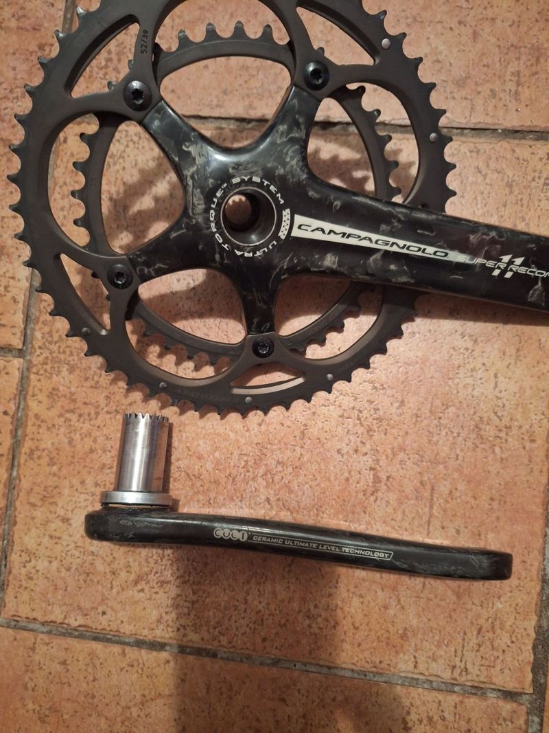 Kliky campagnolo super record 52-39 172,5mm