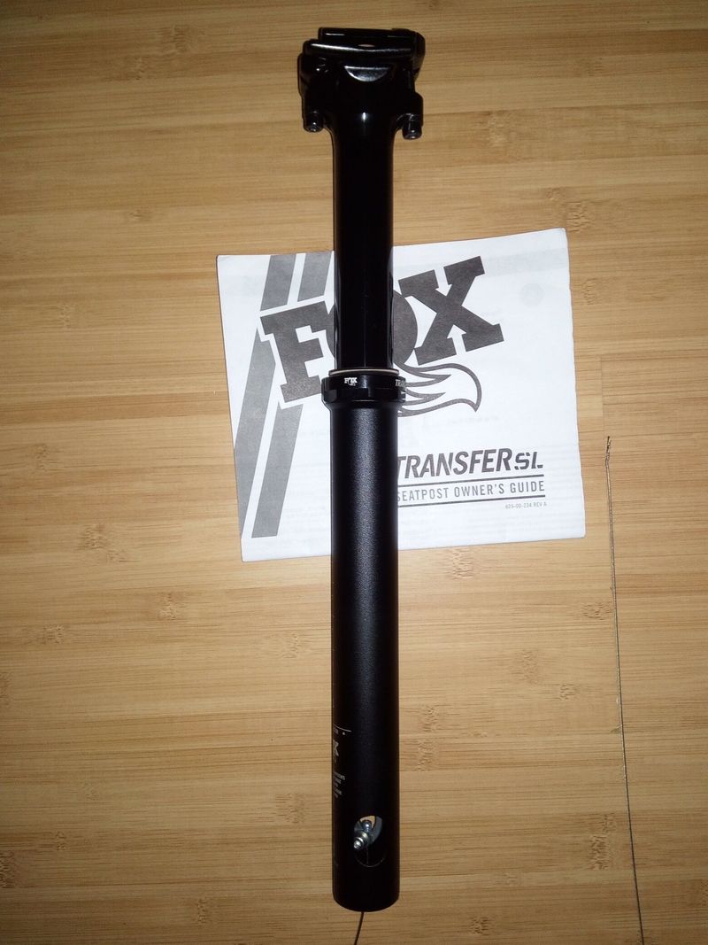 Nová FOX Transfer SL Performance Elite 31,6, 100mm, 385g