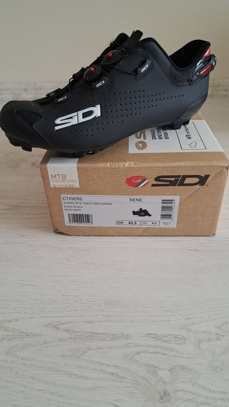 MTB tretry Sidi Tiger 2 srs carbon