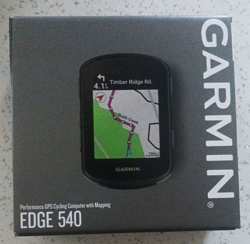 Garmin EDGE 540 + Topo mapy, nový 2roky záruka