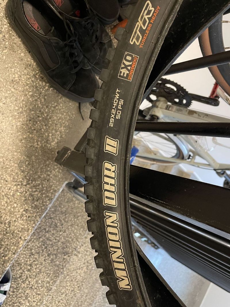 Maxxis DHR II 29x2,4" EXO stav 70%