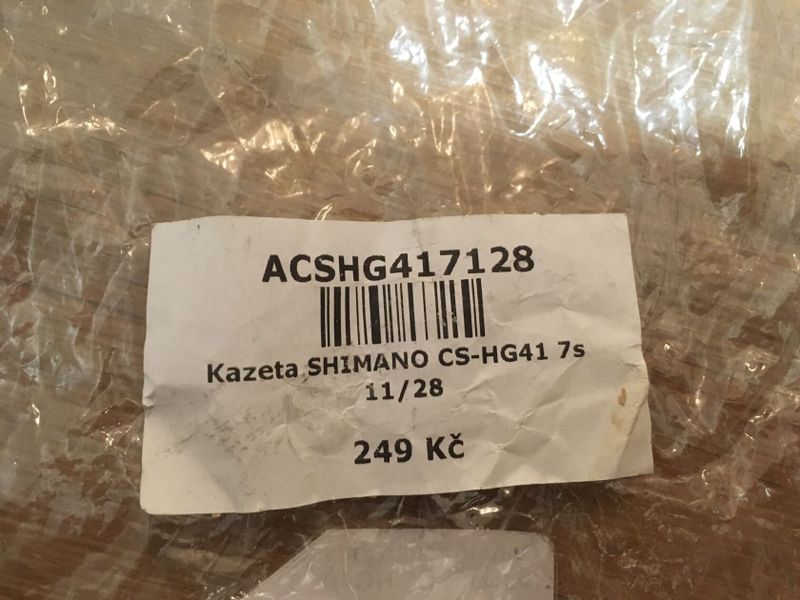 Kazeta SHIMANO CS-HG41 7s 11/28