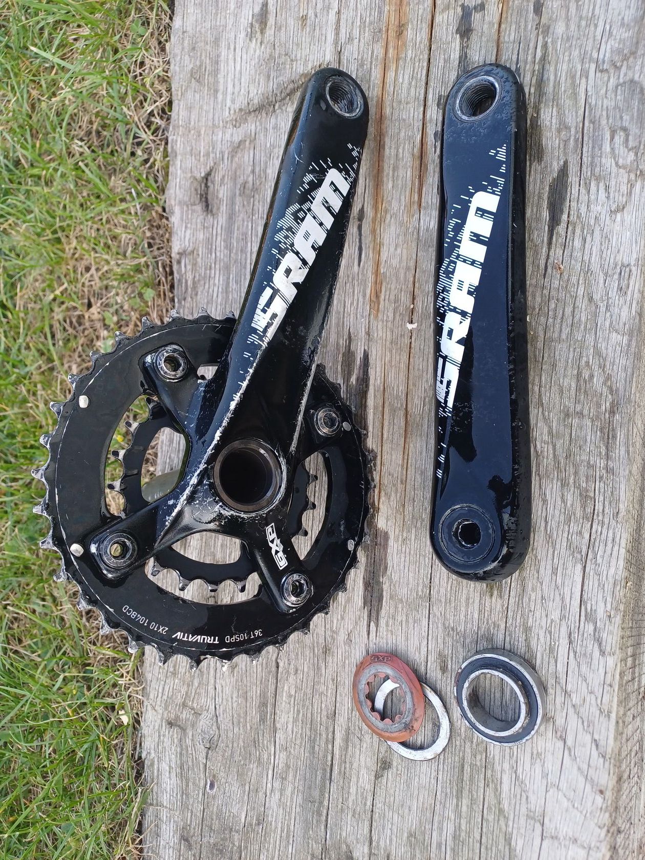 Kliky SRAM GXP 36/26, 104BCD MTB 2*10