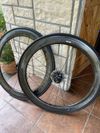 Prodám zapletená špičková kola zipp 60mm + galusky + kazeta