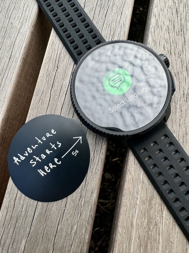 Sportovní hodinky Suunto Race All Black 