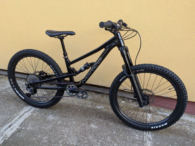 24" celoodpružené kolo Norco Fluid 2 FS 24