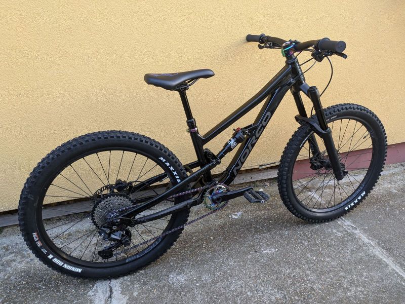 24" celoodpružené kolo Norco Fluid 2 FS 24