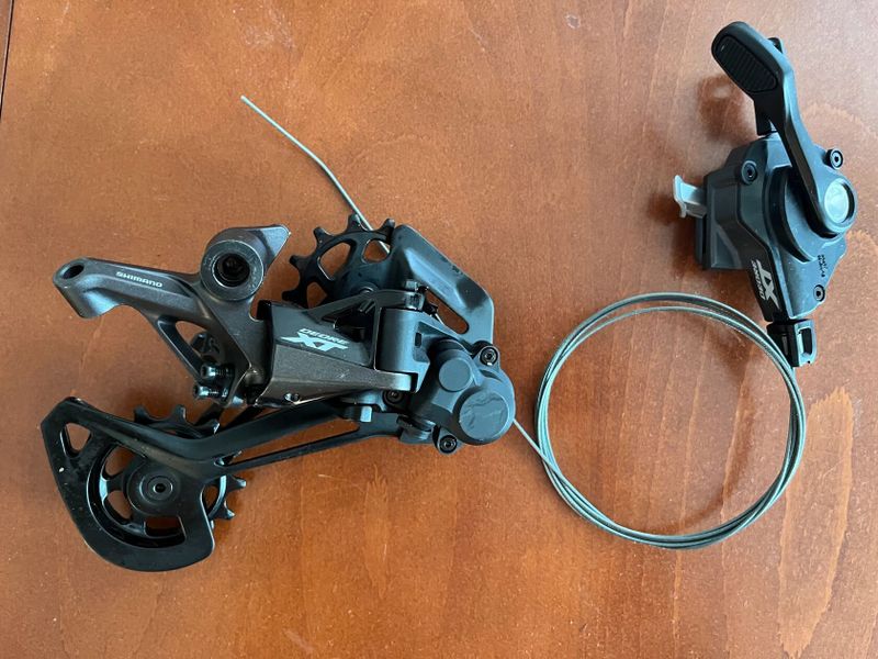 Shimano Deore XT 12sp prřehazovačka a řazení